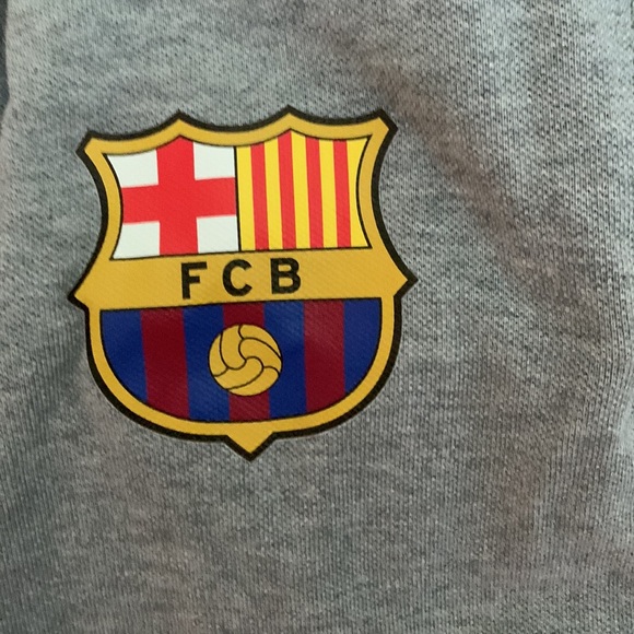 Grey Barcelona large polo. Bought at Camp Nou in Barcelona - Picture 2 of 3